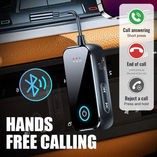Bluetooth 6.0 AUX Audio Transmitter & Receiver