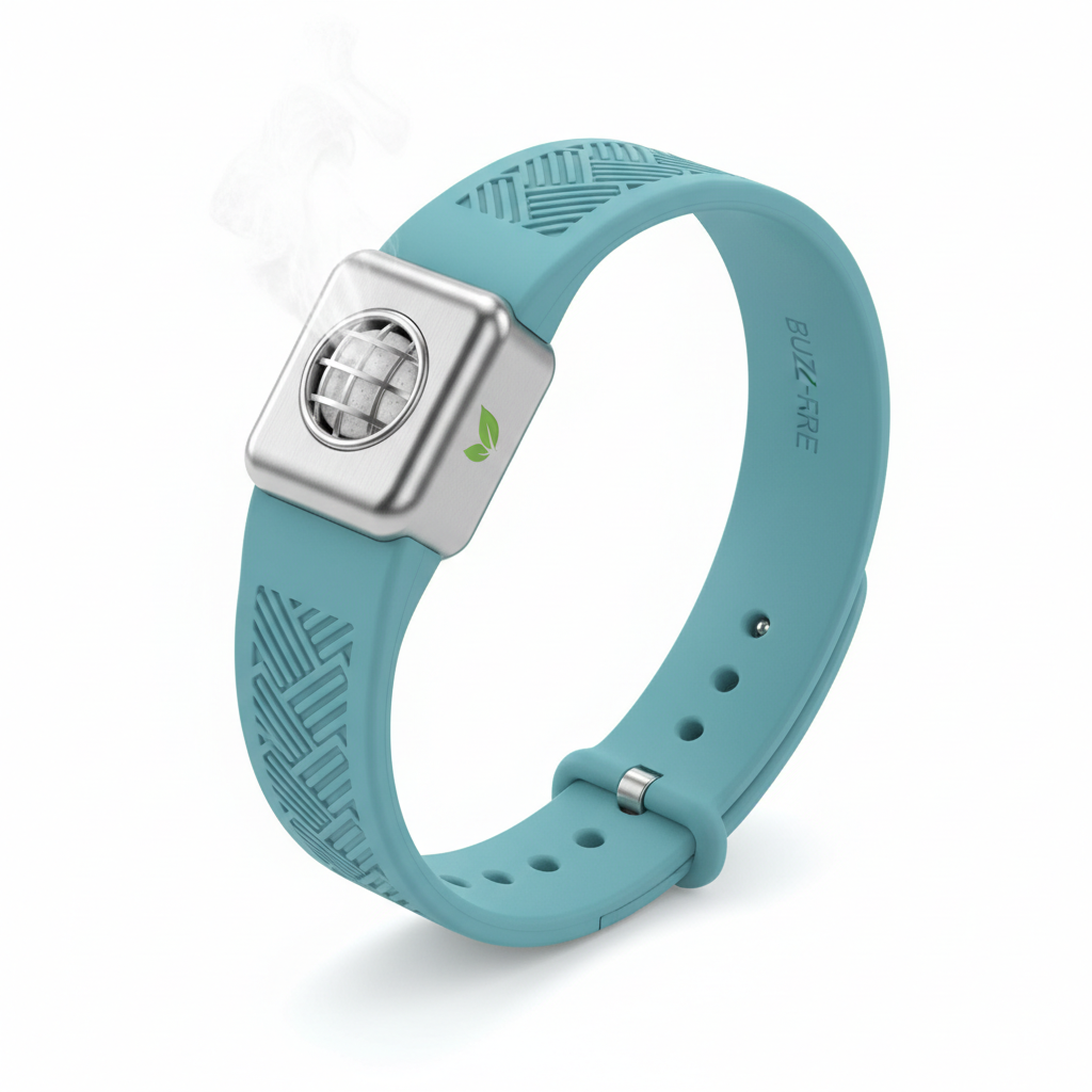 Mosquito repellent wristband